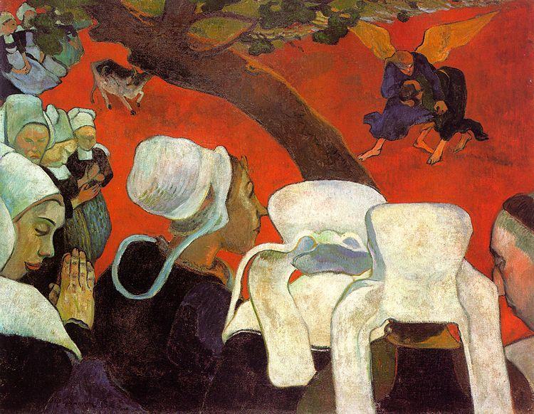 Paul Gauguin The Visitation after the Sermon France oil painting art
